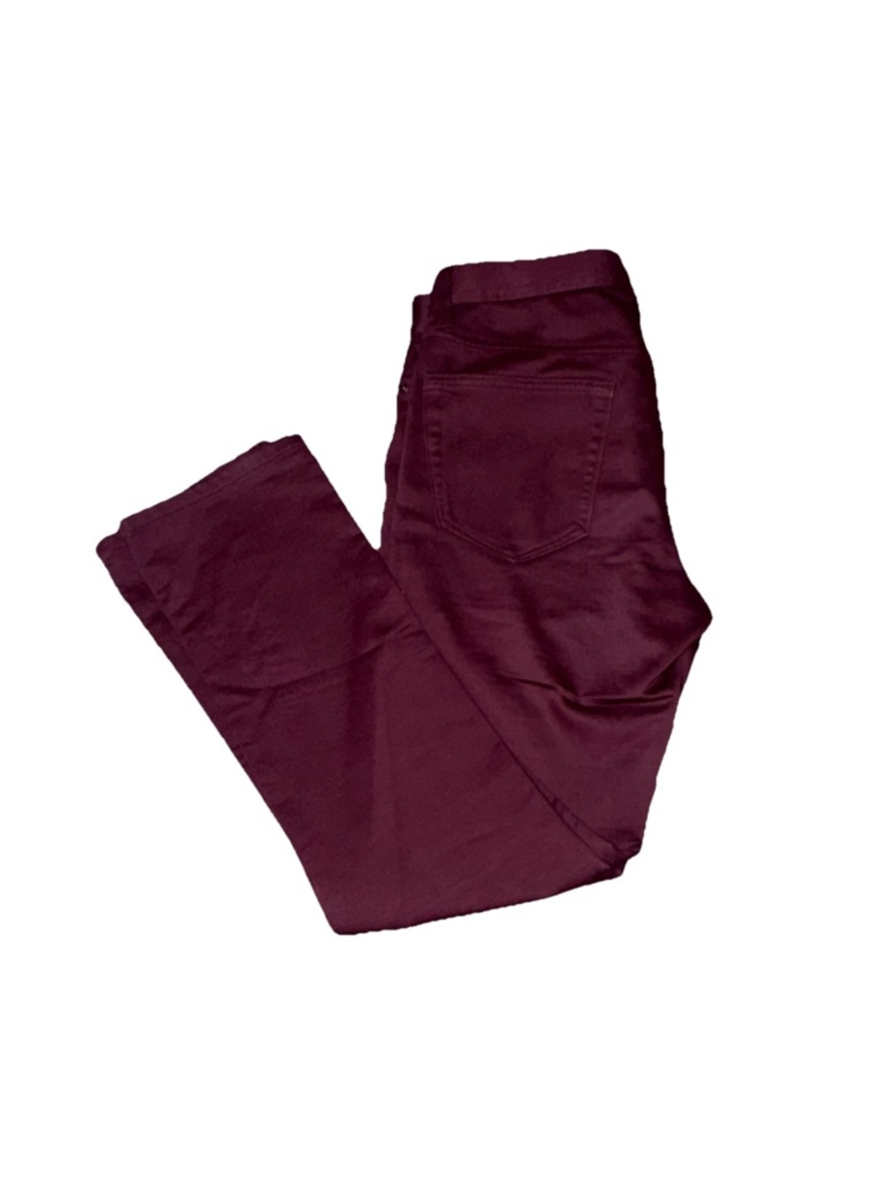 Banana Republic Men’s Maroon Straight Leg Traveler Pants 31x30 - Picture 4 of 5